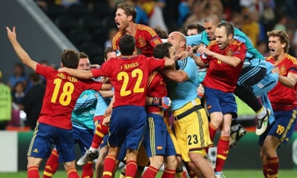 Spain beat Portugal on penalties in the Euro 2012 Semi Finals | El ...